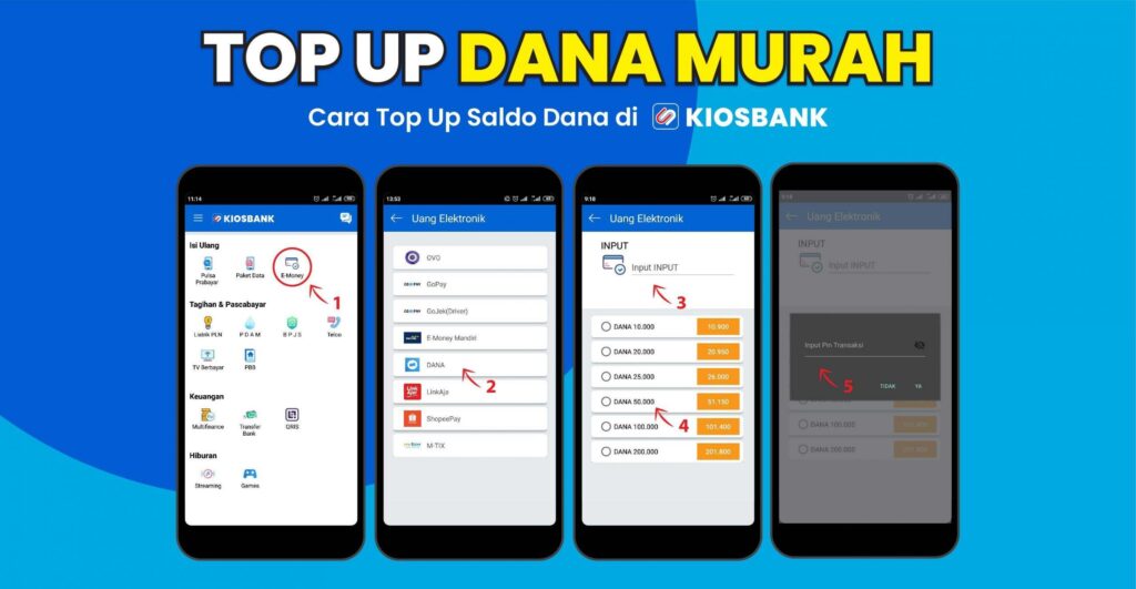 Akun Depo Pulsa Dana: Cara Mudah Isi Saldo Pulsa di Aplikasi Dana