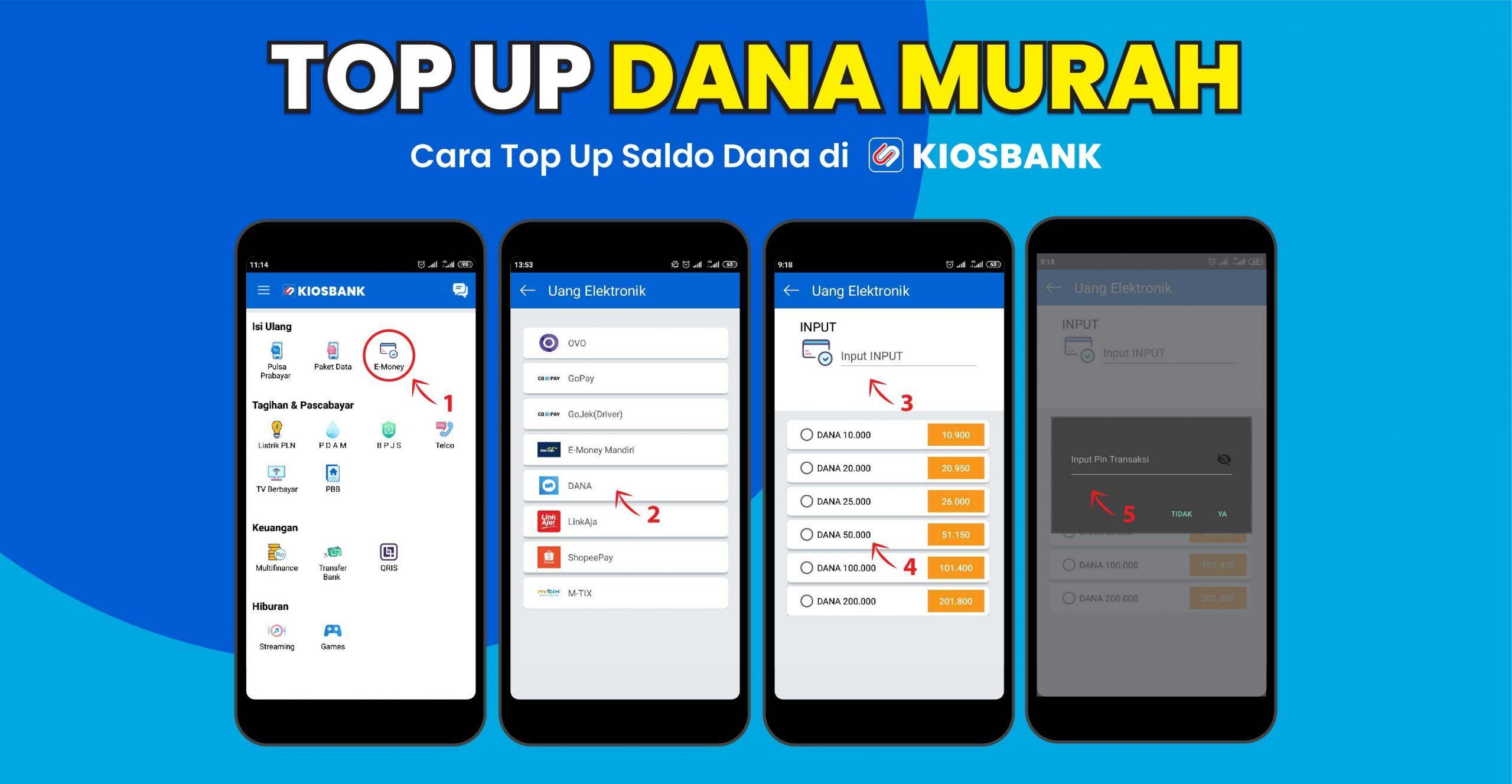 Akun Depo Pulsa Dana: Cara Mudah Top Up Saldo