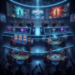 Turnamen game online terbesar 2026 menampilkan pemain esports, slot, poker, dan live casino, antusiasme tinggi dan visual grafis realistis